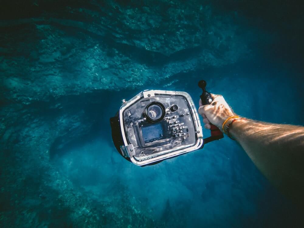 水中カメラ用ステーグリップセット ランヤード他オプション付 スキューバダイビング-